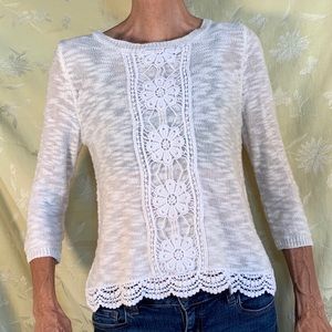 Cato White Sweater